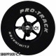 Pro Track Pro Star 1-3/16 x .300 Black Drag Rear Wheels for 3/32 axle