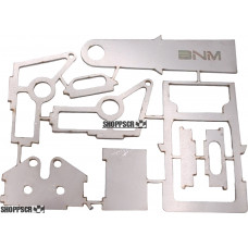 BNM Dragster Stainless Steel Brushless Nobar Drag Chassis Kit