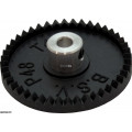 44T 48P Crown Gear 1/8 Axle
