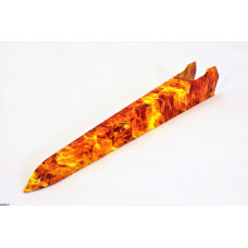 Eagle Hydro dipped 1:24 Scale True Flame Dragster Body w/Clear Windscreen