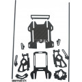 Holeshot Carbon Fiber Door Car 2.0 Drag Chassis Kit