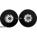0.300" Wide Rebel Untrued Rear Drag Wheels for 3/32" Axle by Holeshot Products (1 pair)