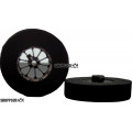 1-3/16 x .300 Wide V-Series Rear Drag Wheels for 3/32" Axle by Holeshot Products (1 pair)
