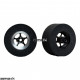 JDS 1-3/16 x .500 Black Pro Star Rear Wheel for 3/32 Axle