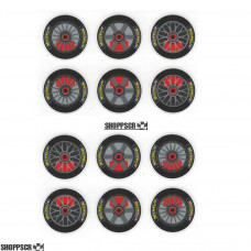 JK 5/8 Sticker Fronts Michelin Logo (6 Pair)