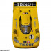 JK 1:24 Scale RTR, 4" Cheetah 21 Chassis, Hawk 7, 64 Pitch, LMP, Porsche Custom Body, Tissot #1 Livery