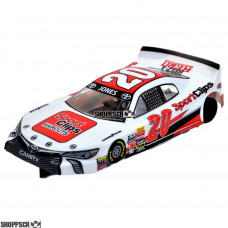 JK 1:24 Scale RTR, 4" Cheetah 21 Chassis, Hawk 7, 64 Pitch, Stock Car, Chevy Custom Body, Sport Clip #20 Livery