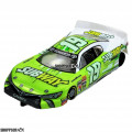 1:24 Scale RTR, 4" Cheetah 21 Chassis, Hawk 7, 64 Pitch, Stock Car, Chevy Custom Body, Subway #19 Livery
