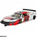 1:24 Scale RTR, 4" Cheetah 21 Chassis, Hawk 7, 64 Pitch, Stock Car, Toyota Custom Body, 23XL #23 Livery