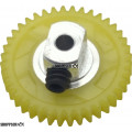 JK 40 Tooth, 72 Pitch, 2mm Bore Straight Polymer Spur Gear
