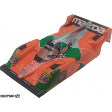 JK Products 4" Lola B12 w/Rib LMP 0.010" Body Mazda Custom Orange #55 Livery, Premount