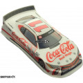 4" Toyota Stock Car White Coca Cola Custom Paint 0.010