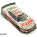 4" Toyota Stock Car White Coca Cola Custom Paint 0.010