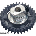 JK Products 33T 64P 3/32 Axle Pro XL Polymer Spur Gear