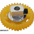 JK Products 35T 64P 3/32 Axle Pro XL Polymer Spur Gear