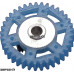 JK Products 37T 64P 3/32 Axle Pro XL Polymer Spur Gear