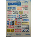 JK Products Classic Logos Motorcraft, Bosch, Champion Sticker Sheet