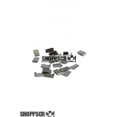 JK Products Pro Silver Plated Guide Clips 10pr (Short Style)