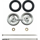 Pro Track Ninja in Plain 3/8" O-Ring Drag Wheelie Wheels / H.O. Fronts