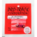 Pro Track Pro Star in Neon Pink 3/8" O-Ring Drag Wheelie Wheels / H.O. Fronts
