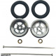 Pro Track Evolution in Plain 3/8" O-Ring Drag Wheelie Wheels / H.O. Fronts