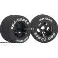 Pro Track 13/16 x .500 Black Daytona Stockers Foam Fronts for 1/8" Axle