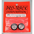 Pro Track Top Fuel in Plain 3/4" Foam Drag Front Wheels for 1/16" axle