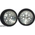 Pro Track Top Fuel in Plain 3/4" Foam Drag Front Wheels for 1/16" axle