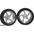 Pro Track Sawblade in Plain 3/4" Foam Drag Front Wheels for 1/16" axle