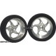 Pro Track Sawblade in Plain 3/4" Foam Drag Front Wheels for 1/16" axle