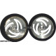 Pro Track Ninja in Plain 3/4" Foam Drag Front Wheels for 1/16" axle