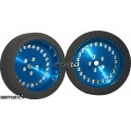 Pro Track Classic in Blue 3/4" Foam Drag Front Wheels for 1/16" axle