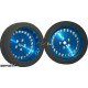 Pro Track Classic in Blue 3/4" Foam Drag Front Wheels for 1/16" axle
