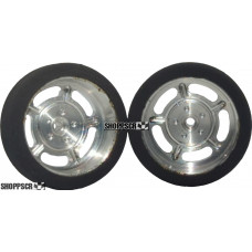 Pro Track Daytona in Plain 3/4" Foam Drag Front Wheels for 1/16" axle