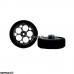 Pro Track Magnum in Gray 3/4" Foam Drag Front Wheels for 1/16" axle