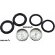 Pro Track Top Fuel in Plain 3/4" O-Ring Drag Front Wheels for 1/16" axle