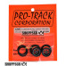 Pro Track Star in Gray 3/4" O-Ring Drag Front Wheels for 1/16" axle