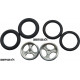 Pro Track Streter in Plain 3/4" O-Ring Drag Front Wheels for 1/16" axle