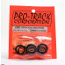 Pro Track Turbine in Gray 3/4" O-Ring Drag Front Wheels for 1/16" axle