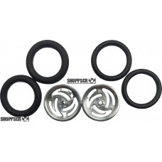 Pro Track Ninja in Plain 3/4" O-Ring Drag Front Wheels for 1/16" axle