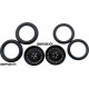 Pro Track Classic in Black 3/4" O-Ring Drag Front Wheels for 1/16" axle