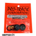 Pro Track Classic in Gray 3/4" O-Ring Drag Front Wheels for 1/16" axle