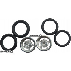 Pro Track Daytona in Plain 3/4" O-Ring Drag Front Wheels for 1/16" axle