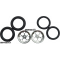 Pro Track Magnum in Plain 3/4" O-Ring Drag Front Wheels for 1/16" axle