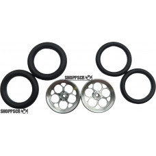 Pro Track Magnum in Plain 3/4" O-Ring Drag Front Wheels for 1/16" axle