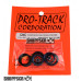Pro Track Magnum in Gray 3/4" O-Ring Drag Front Wheels for 1/16" axle