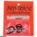 Pro Track Roadster in Plain 3/4" O-Ring Drag Front Wheels for 1/16" axle