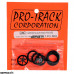 Pro Track Roadster in Black 3/4" O-Ring Drag Front Wheels for 1/16" axle