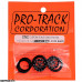 Pro Track Bulldog in Black 3/4" O-Ring Drag Front Wheels for 1/16" axle