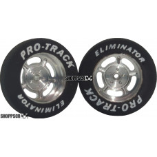 Pro Track Daytona in Plain 1-1/16" Foam Drag Front Wheels for 1/16" axle